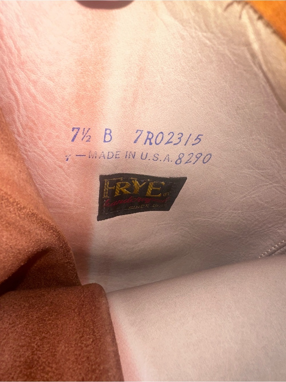 Frye Black Label 1970s Campus Boot - Picture 4 of 6